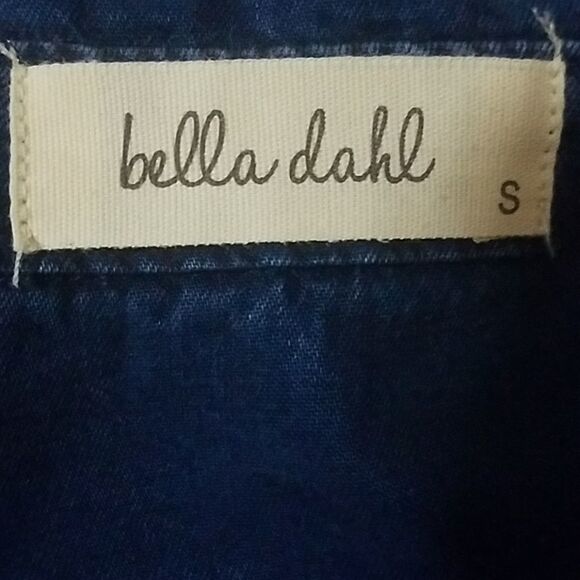 Bella Dahl chambray/denim button up shirt - Picture 4 of 8
